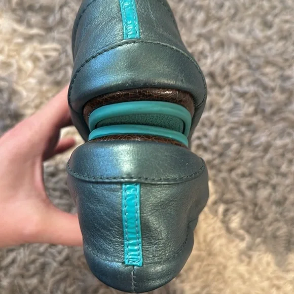 Tieks Tahitian Pearl Leather Ballet Ballerina Flats Shoes Limited Edition - Picture 13 of 17